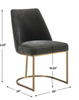 Hanni - Upholstered Dining Chair - Gray