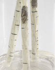 Nigra - Birch Vase Centerpiece - Green