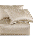Honeycomb - King Jacquard Comforter Set (Set of 3) - Light Gold