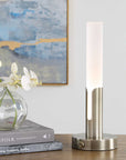 Tron - Rechargeable LED Accent Lamp - Brass,Gold
