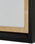 Mystere - Framed Contemporary Print - Black