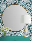 Ezra - Wall Mirror - Antique Brass