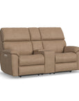 Porter - Power Reclining Loveseat With Console, Power Headrest, & Lumbar
