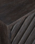 Faulkner - 4 Door Cabinet - Black