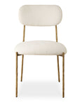 Capture - Dining Chair (Set of 2) - Gold / White