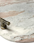Stone And Twig - Indoor-Outdoor Tray - Gold / Gray / White