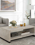 Bosk - White Washed Coffee Table