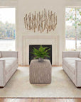 Nature's Rhythm - Metal Wall Decor - Gold