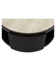 Rivera - Coffee Table - Espresso Oak / Gold