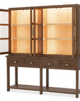 Driftwood - Display Sideboard - Worn Saddle