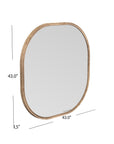 Richards - Wall Mirror - Brown