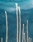 Coastal Cascade - Indoor-Outdoor Vases (Set of 2) - Blue / White
