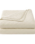 Cotton Comfort - King Quilt Set Set of 3 - Prairie Tan