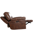 David - Power Gliding Recliner With Power Headrest & Lumbar - Pecan