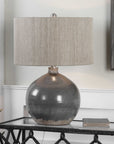 Vardenis - Ceramic Lamp - Gray