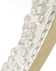 Break The Ice - Round Mirror - Gold