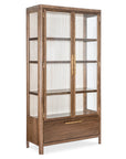 Eleana - Display Cabinet - Medium Wood