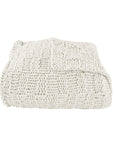 Chess Knit - 50" x 60" Throw - Natural