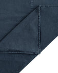 Cotton Canvas - King Stonewashed Duvet Cover Set Set of 3 - Denim