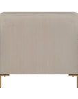 Alessia - Modern Side Table - Light Oak
