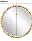 Taza - Round Iron Mirror