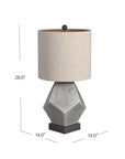 Wallace - Table Lamp - Gray