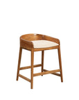Saddle - Counter Stool - Light Brown
