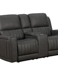 Pierce - Console Loveseat With Power Recline, Power Headrests And Power Lumber-Zero Gravity, Lumbar