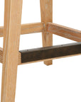 Klismos - Fabric Counter Stool - Off-White