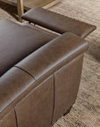 MS - Julian Zero Gravity Power Recliner with Power Headrest - Dark Brown