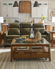 Quinault Power Reclining Sofa w/ Headrest