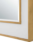 Crisanta - Gloss White Arch Mirror