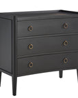 Tiffany - 3-Drawer Chest - Black