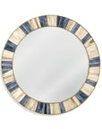 Keena - Wall Mirror - Blue