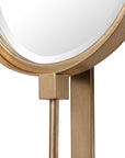 Button - Mirror - Gold