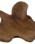 Teak Bowl - Black / Dark Brown