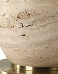 Aubrey - Travertine Table Lamp