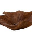 All Teak Bowl - Dark Brown