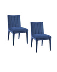 Brianne - Dining Chair Set of 2 - Navy Blue