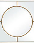 Stanford - Square Mirror - Gold