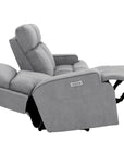 Ashbee - Power Sofa With Power Recline, Power Headrest, Zero Gravity And 3" Footrest Extension