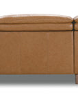 MS - Jericho Five-Piece Power Reclining Sectional - Light Brown