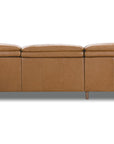 MS - Jericho Five-Piece Power Reclining Sectional - Light Brown
