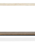 Commerce And Market - Boomerang Console Table - White