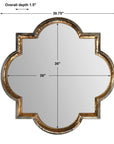 Lourosa - Mirror - Gold