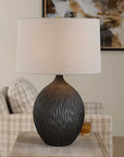 Levee - Satin Table Lamp - Black