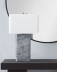 Leed - Table Lamp - Dark Gray / White