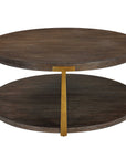Palisade - Round Wood Coffee Table