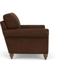 Moxy - Fabric Chair With Rolled Arms