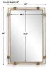 Elsher - Mirror - Vintage Gold